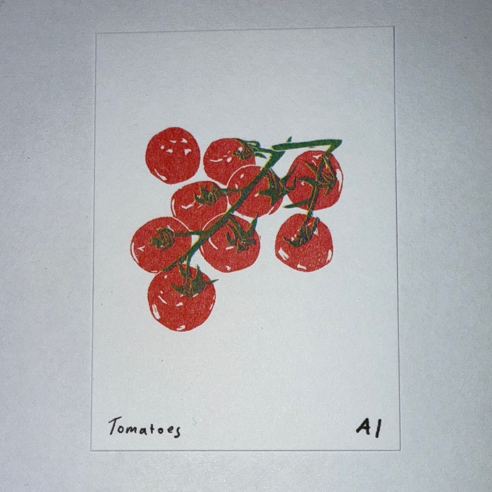 Ana Inciardi Mini Print, Tomatoes